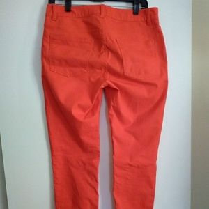 Talbots Signature Slim Ankle Size 6 Red Jeans